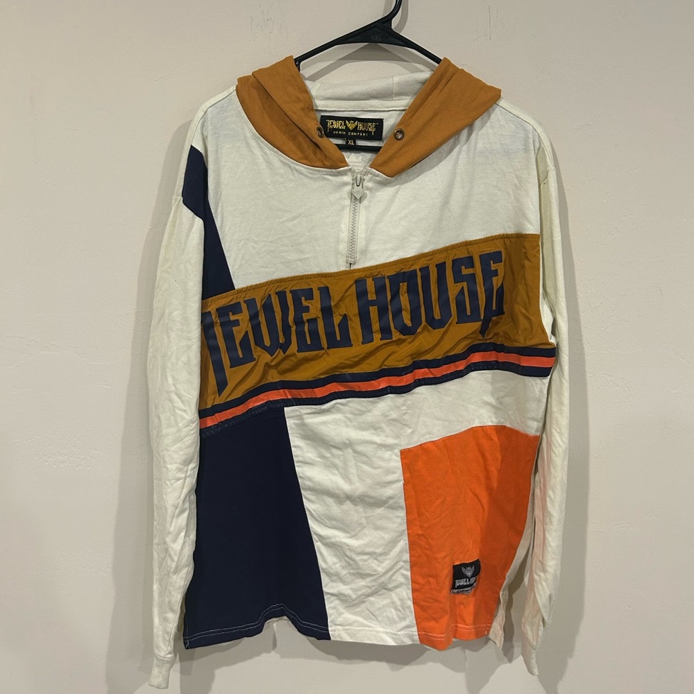 Jewel House Hoodie with Bold Graphic